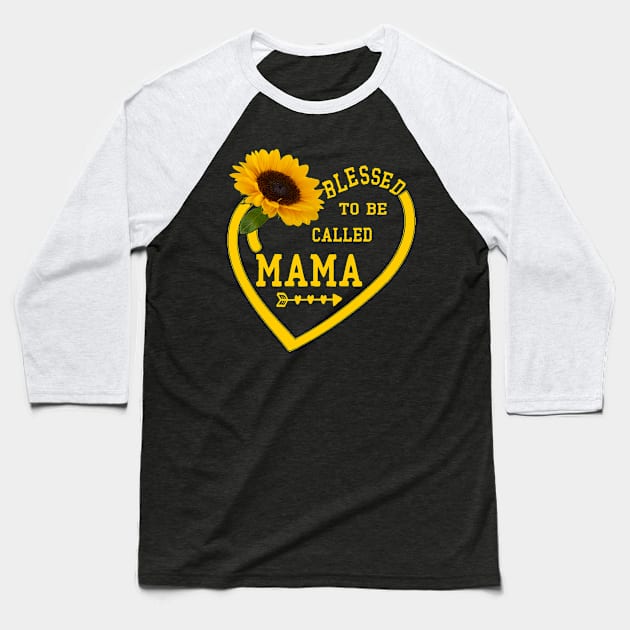 blessed to be called mama Baseball T-Shirt by Leosit